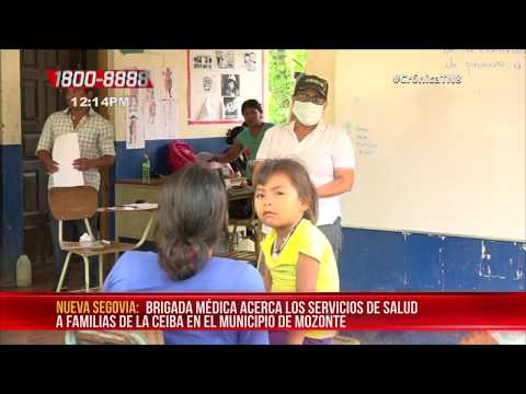 Ocotal: Brigada médica lleva salud preventiva a familias de zonas rurales - Nicaragua