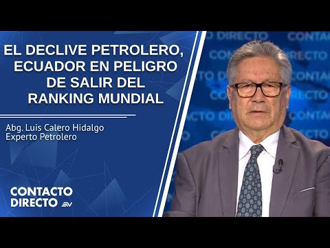Entrevista con Luis Calero - Experto Petrolero | Contacto Directo | Ecuavisa