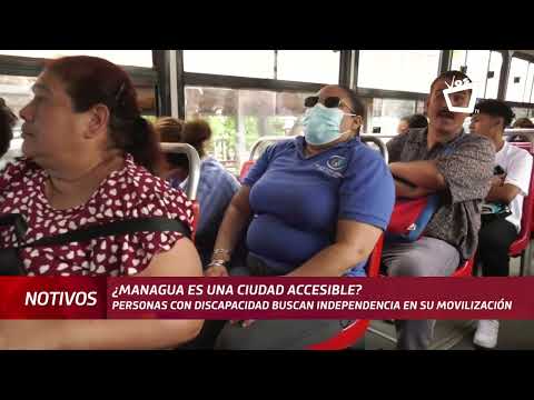 Managua, un territorio hostil para personas con discapacidad
