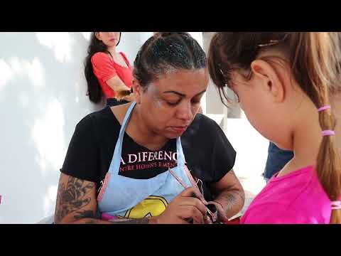 O Centro Espírita Paz e Amor realizou um evento especial para festejar  o mês da  criança.