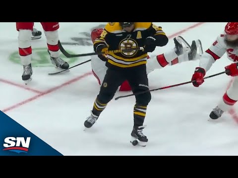 Bruins David Pastrnak Kicks It To Himself And Whips One Home From An Absurd Angle