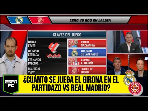 TODO O NADA POR LIDERATO. REAL MADRID perderá con ausencias de jugadores claves vs Girona | ESPN FC