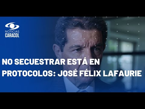 José Félix Lafaurie le recuerda al ELN que el secuestro es un delito atroz, de lesa humanidad