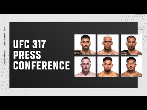 UFC 317: Pre-Fight Press Conference