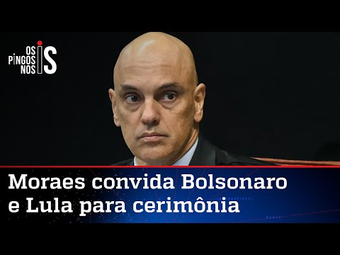 Posse de Moraes no TSE pode ter presenças de Bolsonaro e Lula