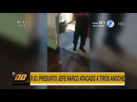 Atacaron a tiros a presunto jefe narco en Pedro Juan Caballero