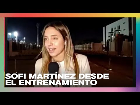 Sofi Martínez: Me sorprendió lo bien que juega Lali a la pelota | Móvil desde Qatar en #Perros2022
