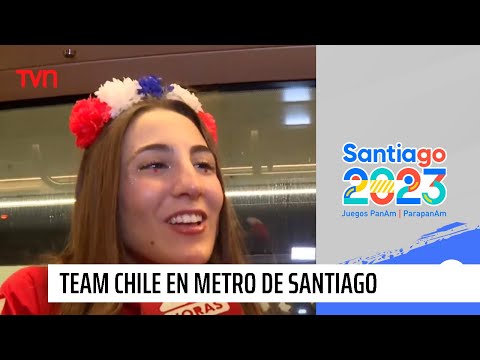¡Vamos chilenos!: el emocionante recorrido del Team Chile al Estadio Nacional