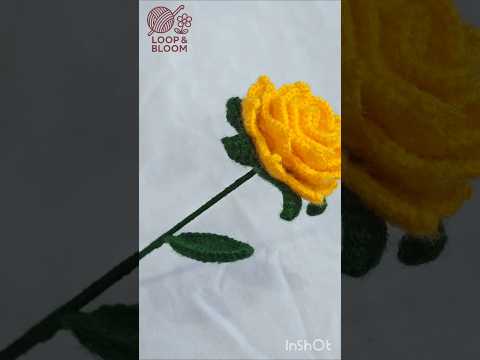 𝐅𝐮𝐥𝐥 𝐯𝐢𝐝𝐞𝐨 𝐥𝐢𝐧𝐤 https://youtu.be/bBMB-scOPt4?si=YOmEhBFhdrH03wDO 10 Min Crochet Flower 🌸 Easy 3D Flw