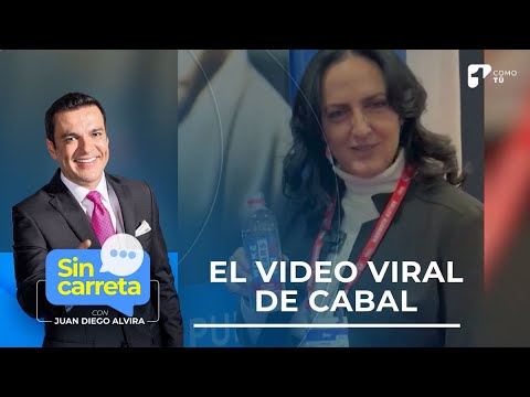 “Agua de lágrimas progresistas”: el video viral de María Fernanda Cabal | Canal 1