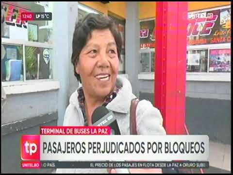 07072024 PASAJEROS PERJUDICADOS POR BLOQUEOS RED UNITEL