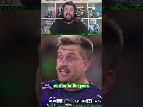 Cameron Munster's 'bite' during the NRL Grand Final #nrl #sport #storm