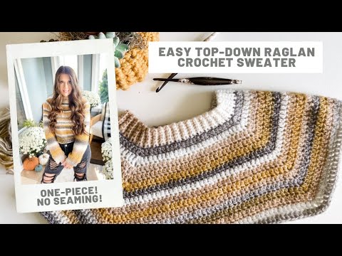 Crochet Sweater Pattern PDF Vienna Sweater 