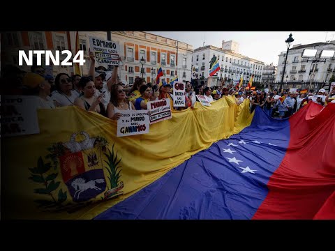 España se prepara para la jornada mundial de manifestaciones que convocó la oposición venezolana