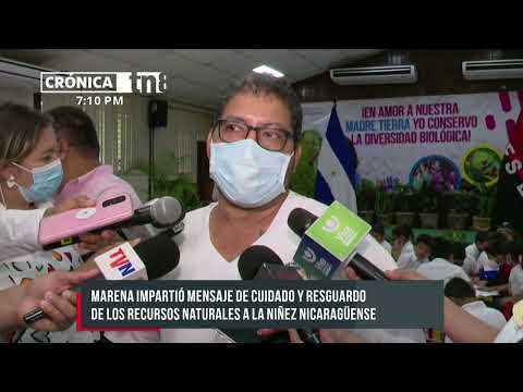 MARENA promueve el cuido del medio ambiente en Nicaragua