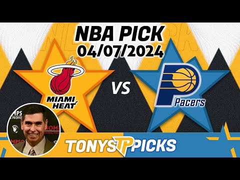 Miami Heat vs. Indiana Pacers 4/7/2024 FREE NBA Picks and Predictions on NBA Betting Tips for Today