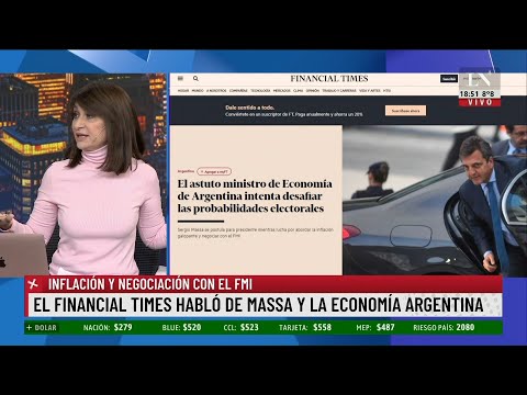El Financial Times publicó un artículo acerca de Massa y la economía Argentina
