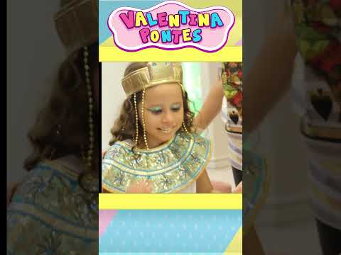 Fantasias e maquiagem para crianças  Valentina se maquiando #infantil  #crianca  989