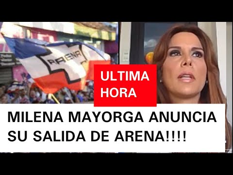 Milena Mayorga anuncia salida de Arena