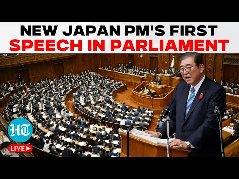 LIVE | Japan's New PM Ishiba's First Policy Speech In Parliament, Warns Of 'Quiet Emergency'