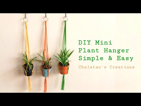 How-to-make-a-plant-hanger-วิธ How-to-make-a-plant-hanger-วิธ