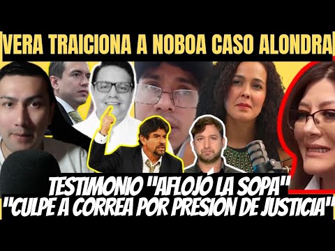 Carlos Vera reprocha a Daniel Noboa por Cuba Alondra | Testimonio en Caso Villavicencio “Canta más”