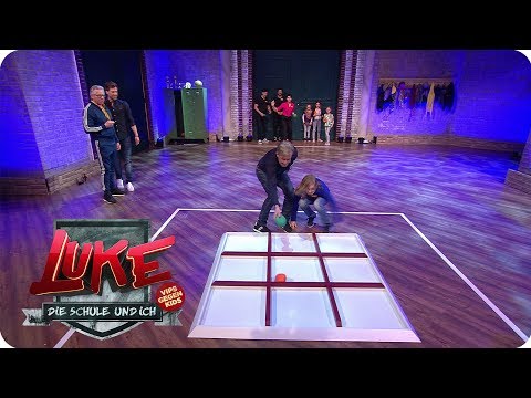 Tom Beck zeigt Körpereinsatz beim Turbo-Tic-Tac-Toe | 4. Klasse | LUKE! Die Schule und ich