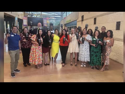 KENS 5 and Credit Human honor 19 local teachers at EXCEL Award banquet
