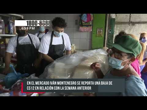 Queso seco a 40 córdobas la libra en el Mercado Iván Montenegro - Nicaragua