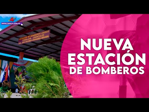 Familias de Comalapa cuentan con nueva Estación de Bomberos