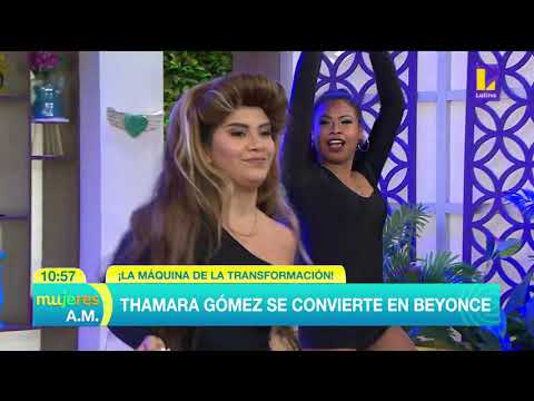 Thamara Gomez se transformó en Beyonce (10-09-2020)