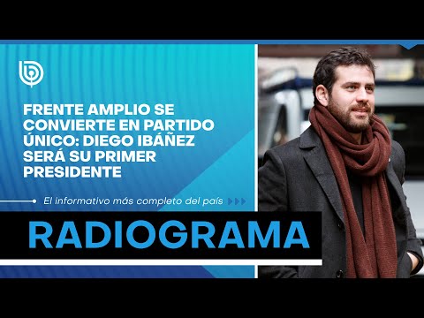 FRENTE AMPLIO se convierte en partido único: Diego Ibáñez será su primer presidente