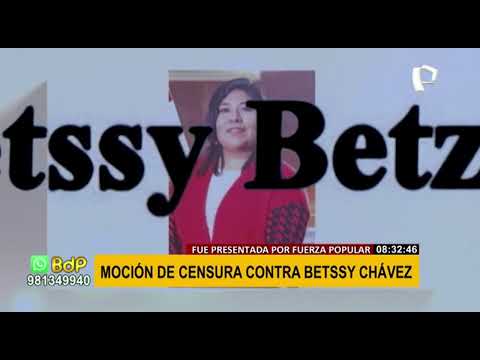 Betssy Chávez: presentan moción de censura en su contra por aprobar huelga de controladores aéreos