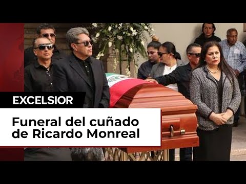 Realizan homenaje luctuoso a Juan Pérez  cuñado de Ricardo Monreal