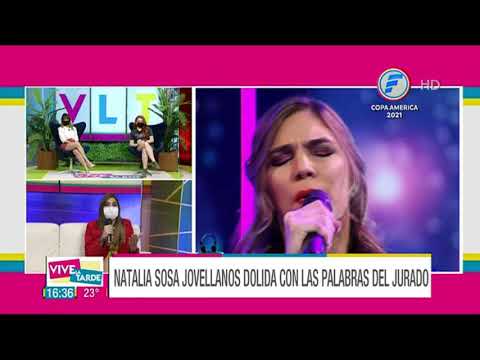 Nati Sosa tras la dolida palabras del jurado de @Canta Conmigo Paraguay