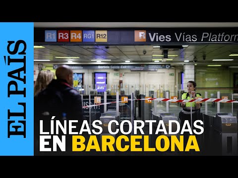 BARCELONA | Varias líneas de tren de Rodalies permanecen cortadas tras el robo del domingo | EL PAÍS