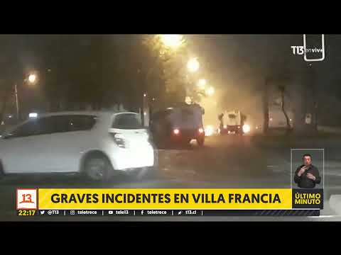 Graves incidentes en Villa Francia en nueva conmemoración de la muerte de Luisa Toledo