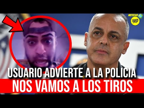 VIRAL: BANDIDO ADVIERTE CON M4T4R A LOS POLICIAS DE PUERTO RICO  MENSAJE PARA ANTONIO LOPEZ FIGUEROA