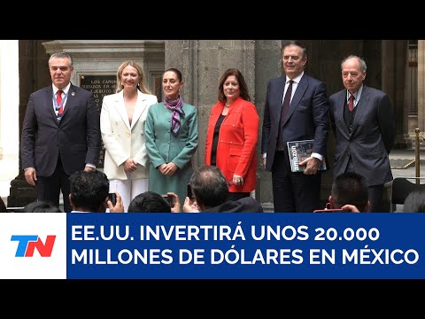 Empresas de EE.UU. invertirán en México unos 20.000 millones de dólares en 2025, confirmó Sheinbaum