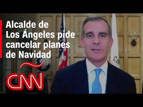 Alcalde de Los Ángeles pide cancelar planes de Navidad y Año Nuevo por récords de covid-19