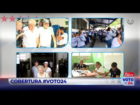 Elecciones 2024: José Raúl Mulino hizo su llegada a Tocumen para acompañar a votar a José Muñoz