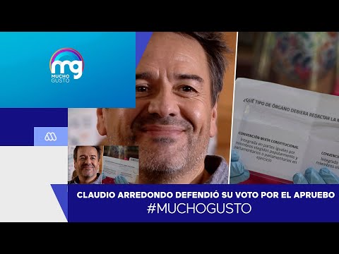 Apruebo vs Rechazo: Claudio Arredondo debatió sobre su opción a 3 días del Plebiscito - Mucho Gusto