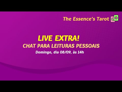 LIVE PARA  LEITURAS PARTICULARES  // DOMINGO, dia  08/09/2024 às 14h