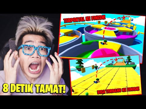 GILA!!! 8 DETIK LANGSUNG FINISH, JALAN PINTAS BOCIL 10 TAHUN INI TERNYATA TOP GLOBAL 1 STUMBLE GUYS!