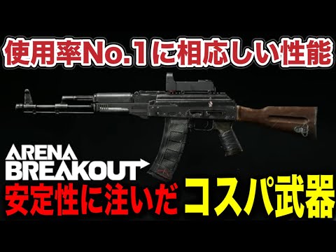 この武器使ってれば雑に勝てる！？【arenabreakout】アリーナブレイクアウト