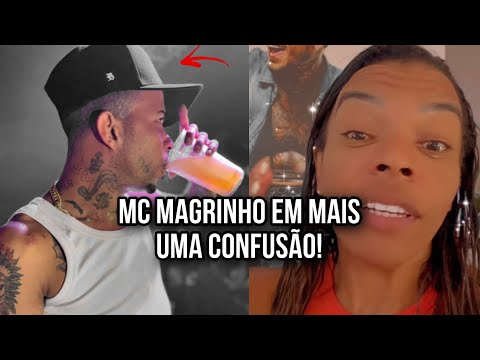 MC MAGRINHO apareceu e FOI PRA CIMA do seu DJ no PALCO