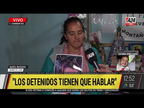 Lo espero sano y salvo - María, mamá de LOAN