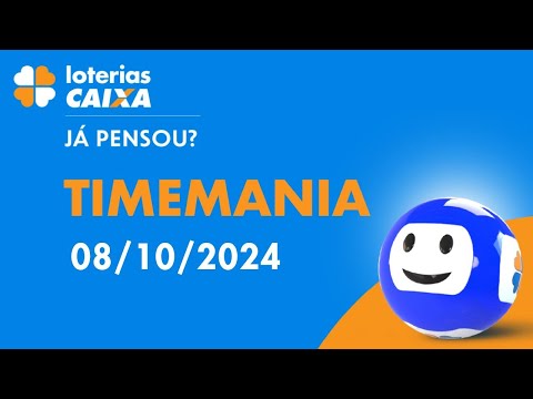 Resultado da Timemania - Concurso nº 2153 - 08/10/2024