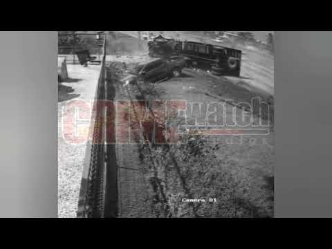 CCTV captured a collision that took place near Munroe Road Flyover on Wed 12th July, 2023.