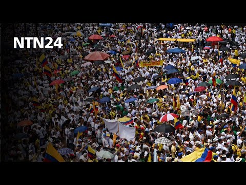 “Fue espontánea, popular y masiva”: Enrique Gómez sobre marcha contra Gustavo Petro en Colombia